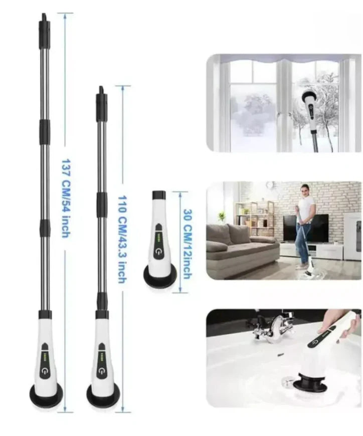 CEPILLO DE LIMPIEZA ELECTRICO PRO-MULTIUSOS